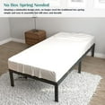 thumbnail image 7 of Eavesince Bed Frames 18 in Heavy Duty Standard Bed Frames, Twin-XL, 7 of 7