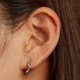 thumbnail image 4 of Punk Snake Winding Hoop Earrings Temperament Stud Earrings Cartilage Jewelry Fashion Piercing Earrings Gift Unisex, 4 of 5