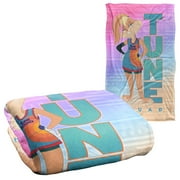 Space Jam: A New Legacy Lola Toon Squad Officially LicensedSilky Touch Super Soft Throw Blanket 36" x 58"