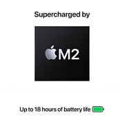 Restored Apple MacBook Air (15-inch) Laptop with Apple M2 Chip with 8-core CPU and 10-core GPU, 256GB - Silver