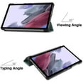 thumbnail image 3 of KOMI Case for Samsung Galaxy Tab S9/ S9 FE 5G with Tempered Glass Screen Protector, Tri-Fold Stand, Multi-Angle Viewing, Smart Cover Auto Wake/Sleep Case for Galaxy Tab S9 FE 10.9"/ S9 11", 3 of 7