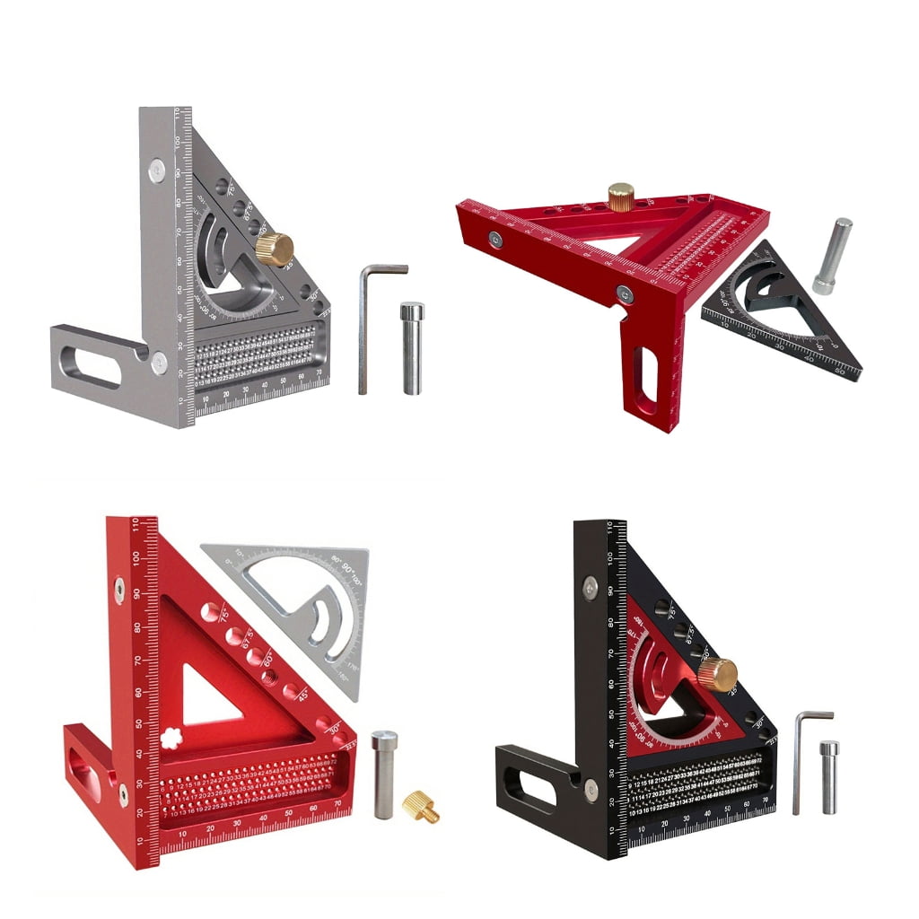 Professional Aluminum Alloy Angles Measuring Tool for Carpentry Home Improvement