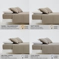 thumbnail image 3 of Southshore Fine Linens 3 Piece Sheet Set, 14-Inch Deep Pocket Bed Sheets with Fitted Sheet and Flat Sheet, Extra Soft Brushed Microfiber, Wrinkle Free, Fade Resistant, King, Taupe, 3 of 7
