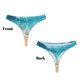 thumbnail image 3 of Balery Tropical Beach With Starfish Tangas de Algodón para Mujer con Estampado – Ropa Interior Sexy, Transpirable, G-string-Small, 3 of 6