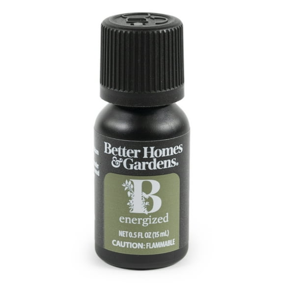 Better Homes & Gardens 100% Pure Essential Oils Blended Into Unique Fragrance: B Energized, 15mL