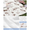 thumbnail image 6 of Western Cowboy Beach Towels Oversized Super Absorbent, Retro Desert Cactus Country Cowboy Brown Lightweight Bath Towel Quick Dry Sets For Bathroom/Pool/Rv Camping/Beach Play/Gym Room/Picnic 23"x47", 6 of 8