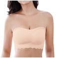 thumbnail image 3 of Women's Casual Removable Straps Breathable Bra - Two-Way Wear, Nylon Material, Sexy All-Season Underwear, 3 of 8