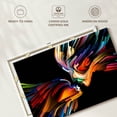 thumbnail image 6 of Elephant Stock Love Abstract Wall Art - Horizontal Canvas Wall Art - Living Room Wall Decor - People Canvas - Black And Orange Decor - 12" x 8", 6 of 8