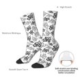 thumbnail image 4 of Vsdgher Snake Crew Socks for Men & Women, Breathable Casual Athletic Ankle Socks, 4 of 6