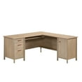 thumbnail image 3 of Sauder Whitaker Point Engineered Wood L-Desk in Natural Maple Finish, 3 of 13