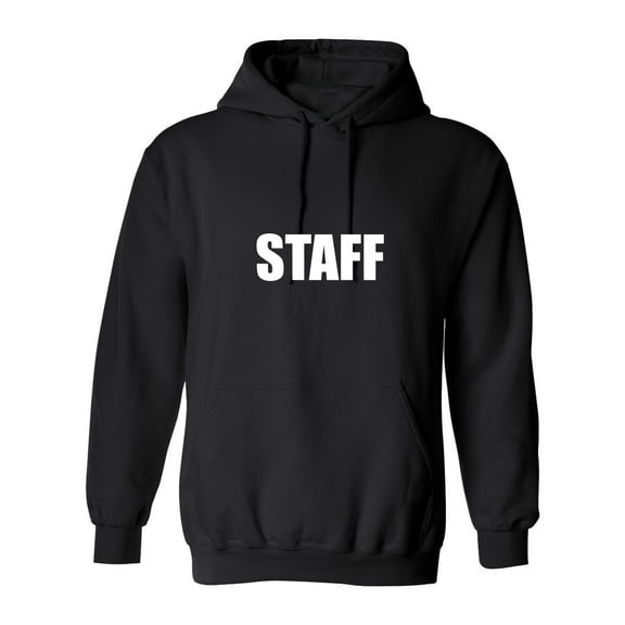 Staff Sarcastic Novelty Gift Idea Adult Humor Funny Men's Hoodies