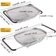 thumbnail image 3 of Stainless Steel Expandable Oval Colander with Rubber Handles - 6 Quart - for Kitchen Sink, Draining Board, Fruit Vegetable Sink, 3 of 5