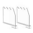 thumbnail image 4 of deevoka 2 Pieces Acrylic Shelf Dividers for Closet Organization for Bathroom Kitchen, 4 of 7