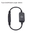 thumbnail image 2 of Unique Bargains LED Touch Dimmer Switch DC 524V Suitable for LED Light Cabinet Black 2Pcs, 2 of 7