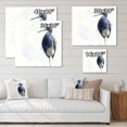thumbnail image 4 of Designart Tricolored Heron Bird Canvas Wall Art, 4 of 4