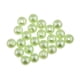 thumbnail image 3 of 200 piezas 6 mm de perlas verdes de imitación espaciadoras sueltas con agujero DIY hallazgos collar ropa Soledad Perlas sueltas de espaciadores, 3 of 6