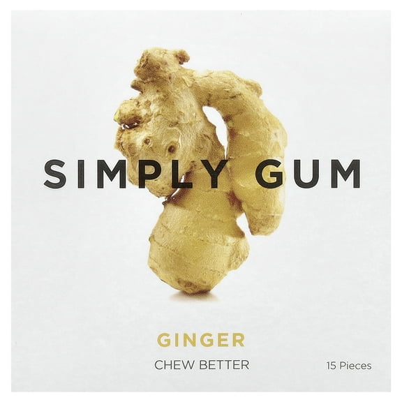 Ginger Natural Gum 15ct