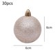 thumbnail image 2 of Adornos de bolas de Navidad, 30 piezas de bolas de árbol de decoración navideña inastillables para decoración de fiesta de boda navideña, 2 of 5