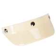 thumbnail image 4 of Amdohai Universal Motorcycle 3 Snap-Button Visor Flip Up Down Open Face Helmet Wind Shield, 4 of 8