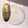 thumbnail image 4 of Stained Glass Window Hanging Sunflowers - Stained Glass Window Hanging Sunflowers, Festival Gift Ornament, Home Wall & Window Art, Brightens Any Space with Light, 4 of 6