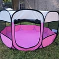 thumbnail image 5 of Spacious Outdoor Pet Haven - 44.5*44.5*22.8 in Foldable Portable Pet Tent and Playpen for Dogs and Cats - Providing Ultimate Comfort, Security, and Freedom for Your Furry Friend to Play and Relax, 5 of 11