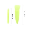 thumbnail image 2 of Unique Bargains 1 Set Convenient Makeup Brush Kit for Bathroom Fluorescent Green Man-made Fiber Plastic, 2 of 5