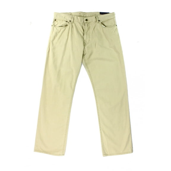 Polo Ralph Lauren Men's 5 Pockets Straight-Fit Chino Pants, Burm Tan, Sz 32x30