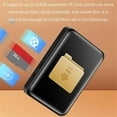 thumbnail image 4 of Mini Portable MP3 Player Bluetooth Small Music Player Touch Screen Walkman Sports Music Player Built in 32G Card-, 4 of 5