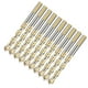 thumbnail image 1 of Paquete de 10 brocas huecas, brocas para cerámica, brocas para hormigón, brocas para piedra. Dorado, 1 of 9