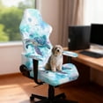 thumbnail image 2 of Uorisanigo Sea Turtle Gaming Chair Cover with Armrest Covers Easy to Install Computer Chair Seat Cover with Elastic Edge Breathable Rotating Chair Cover for Office Gift for Friends, 2 of 8
