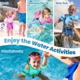 thumbnail image 6 of Toddler Swim Vest, Adjustable Floaties for Kids 13-30 Lbs, Water  Arm Band with Safety Straps, 6 of 6