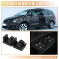 thumbnail image 2 of Unique Bargains 1Pc Front Left Driver Side Power Window Switch for Seat Alhambra 96-10 No.7M3959857D, 2 of 7