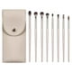 thumbnail image 2 of Set de 8 Brochas de Maquillaje | Brochas de Pelo Suave con Brochas para Ojos | Estuche para Guardar Brochas | Set Completo para Maquillaje de Ojos | Incluye 8 Brochas y 1 Estuche, 2 of 7