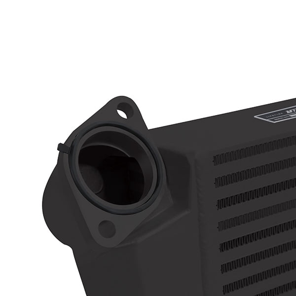 Mishimoto MMTMIC-WRX-08BKRD Top-Mount Intercooler Compatible With Subaru WRX 2008-2014 Black Cooler, Red Hose
