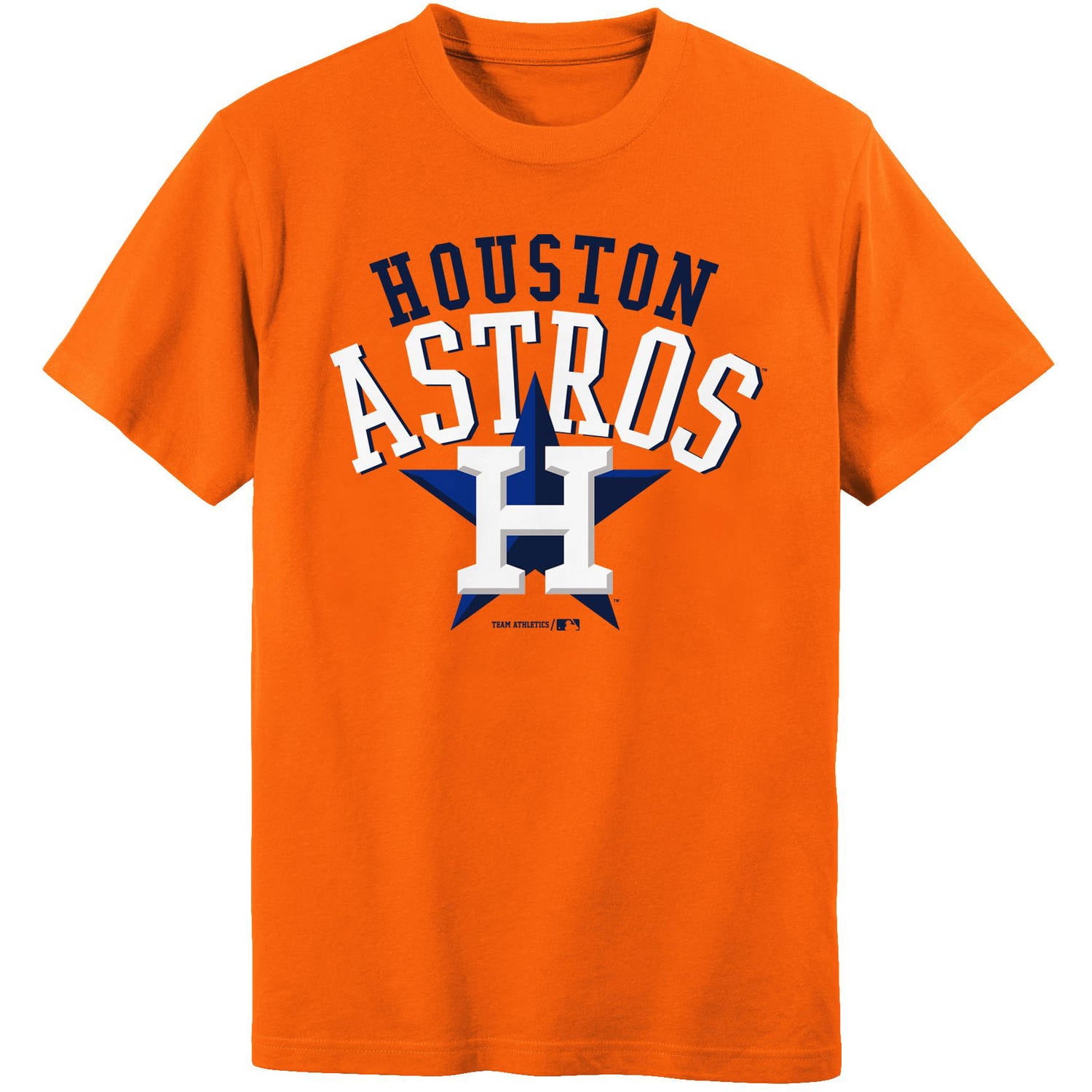 MLB Houston Astros Boys 418 Short Sleeve Alternate Color Tee Team