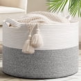 thumbnail image 1 of Cesta para Ropa Goodpick 50x32x29 cm 65L Algodón Gris, 1 of 7