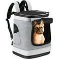 thumbnail image 2 of ZAKAPAWS Comfortable Dog & Cat Carrier Backpack, with Safety Features and Cushion Back Support, for Travel Hiking Walking, 2 of 6