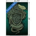 thumbnail image 3 of The Wizarding World: Harry Potter - Slytherin Snake Crest Wall Poster with Push Pins, 22.375" x 34", 3 of 3