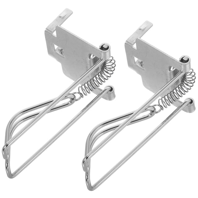 HOOWIFFY 2 Pcs Insert de Plateau à Billets Pince à Billets Argentée Manipulation Efficace des Espèces Supermarchés