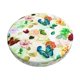 thumbnail image 1 of Disketp Floral Vintage Funda Redonda para Taburete, Funda de Cojín para Silla de Bar Suave y Elástica-13 inch, 1 of 7
