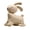 Beige, variant on Rabbit Balloon Party Themed Scene Layout Lovely Cartoon Animal Inflatable Toy Ornament 4D Standing Easter Bunny Aluminum Foil Balloon Party Decoration