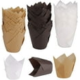 thumbnail image 2 of Moldes para muffins, 150 piezas Tazas para hornear de tulipán Tazas para hornear cupcakes de tulipán Soporte para moldes para hornear muffins Envoltorio para magdalenas Tazas para hornear muffins, 2 of 8