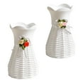 thumbnail image 4 of 2pcs Home Platic Vase Decor Wedding Vase Decor Desktop Photo Prop(Random Style), 4 of 8