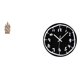 thumbnail image 1 of Colección de figuras de estatua católica de la Santísima Virgen, escultura de reloj de pared, sin , adorno de resina acrílica silencioso, adecua, 1 of 8