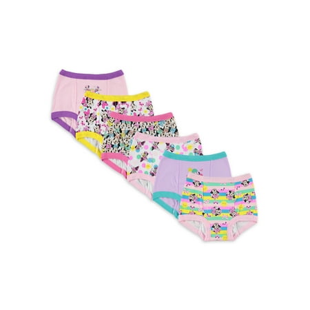 Minnie Mouse Toddler Girls  Training Pants  6 pack