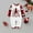 Baby romper, variant on Merry Christmas Pajamas Sets for Family Matching Festival Long Sleeve Xmas Sleepwear PJ's Suits - Baby 3 Months