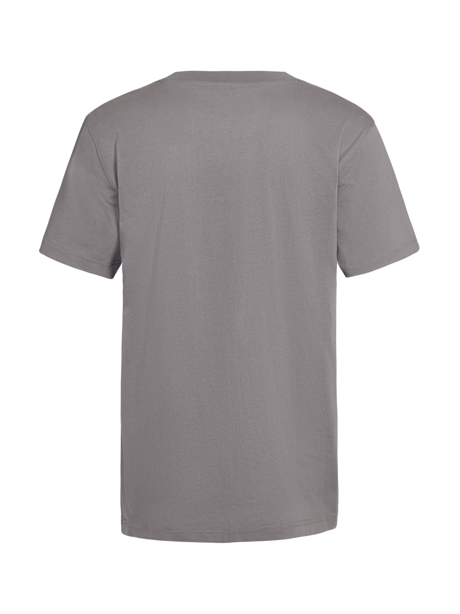 Brahma Men's Pocket T-Shirts Moisture-Wicking Short Sleeve Work Shirt, Black/Grey, 2-Pack