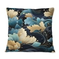 thumbnail image 3 of Designart "Paisley Blossom Delight" Paisley Printed Throw Pillow, 3 of 5