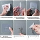 thumbnail image 4 of Adhesive Hooks Heavy Duty 44 Lb/ 20 Kg(max),strong Adhesive Hooks, 4 of 5