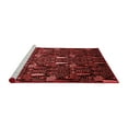 thumbnail image 2 of Ahgly Company Machine Washable Indoor Rectangle Abstract Red Modern Area Rugs, 4' x 6', 2 of 4